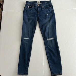 J.Crew Toothpick Jeans, Size 25